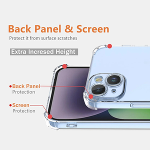 <span class=keywords><strong>Coque</strong></span> de téléphone en TPU souple antichoc pour Xiaomi Redmi 13 4G 5G A3 A3x K70 Ultra Note 13 4G Global Note 13R Housse transparente - Product Image 4