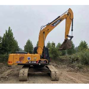 Excavadora Sany SY215C usada de 20 toneladas con caja de cambios y bomba de motor ISUZU a la venta - Product Image 6