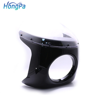 Moto 7 "carénage phare rétro café Racer phare avant pare-brise pare-brise pour Kawsaki KZ EN 450 500 VN 700 Vulcan 7