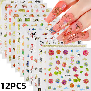 Pegatinas 3D <span class=keywords><strong>de</strong></span> <span class=keywords><strong>flor</strong></span> <span class=keywords><strong>de</strong></span> peonía <span class=keywords><strong>de</strong></span> <span class=keywords><strong>loto</strong></span> para decoración <span class=keywords><strong>de</strong></span> <span class=keywords><strong>uñas</strong></span>, pegatinas adhesivas <span class=keywords><strong>de</strong></span> mariposa, orquídea, golondrina, decoración artística <span class=keywords><strong>de</strong></span> <span class=keywords><strong>uñas</strong></span> <span class=keywords><strong>de</strong></span> bambú, calcomanías adhesivas para manicura - Product Image 2