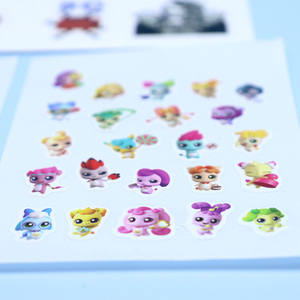Custom <b>Waterproof</b> Vinyl Kids Toy Cartoon <b>Stickers</b> BPA Free Sheet <b>Sticker</b> - Product Image 6