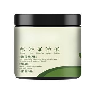 Té Verde Matcha Orgánico en Polvo OEM/ODM, Energético, con Vitamina B12, Vitamina B3 y Antioxidantes, Vegano, Sin Gluten - Product Image 2