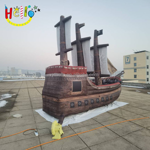 <span class=keywords><strong>Bateau</strong></span> <span class=keywords><strong>pirate</strong></span> gonflable géant simulé du Moyen Âge avec led - Product Image 6
