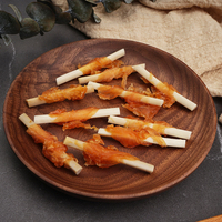 Poulet Original avec bâton en peau brute, snacks à mâcher pour chien, importé, friandises pour chiens, vente en gros, oem