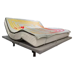 Factory Direct Wholesale Matelas Ajustable Lifting air music massage Mattress Smart and Electric Height Adjustable Mattress