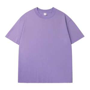 Venta al por mayor de algodón orgánico de impresión personalizada Logo camiseta de hombro caído de gran tamaño en blanco lavado ácido camiseta para hombres - Product Image 5