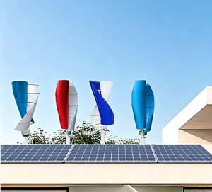 <span class=keywords><strong>Mini</strong></span>-éolienne SDT-V à forte résistance au vent, générateur 50W 100W-500W, faible vitesse de démarrage du vent, aimant permanent VAWT - Product Image 5
