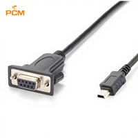 Câble de données Mini USB vers RS232 pour balance analytique de laboratoire avec puce FTDI, compatible avec l'imprimante de balance électronique Sartorius YCC03-D09