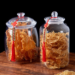 Pet cao cấp trong suốt chống vỡ chai rỗng cá MAW lưu trữ Quà Tặng Jar độ nét cao kín thực phẩm lưu trữ container - Product Image 3