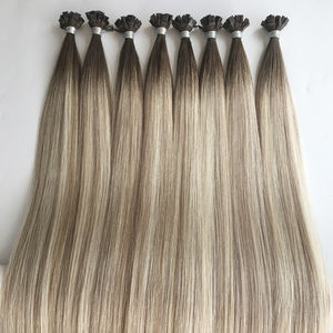 Venta al por Mayor <span class=keywords><strong>de</strong></span> Cabello Humano Virgen Haiyi 100%, Doble Trama, Punta Plana, el Más Fuerte, Duradero, Sin Costuras y Suave # ESCÁNER - Product Image 2