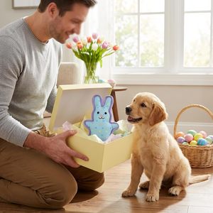 Jouets en peluche pour chiens, imprimés colorés, résistants, qui couinent, en forme d'animaux, vente en gros - Product Image 6
