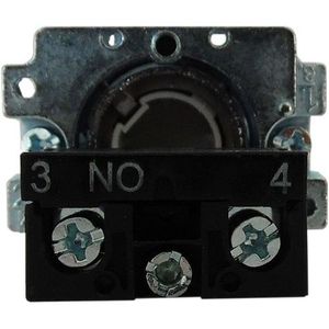 Bouton poussoir de panneau 10A 600V noir avec indicateur de flèche pour usage industriel - Product Image 2