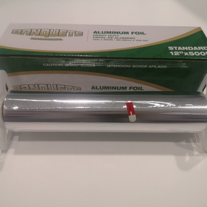 Bán Buôn 100M 150 Mét 18 Micron 20 Micron Giá Cả Hợp Lý Nhôm Giấy Lá Cuộn - Product Image 5