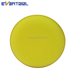 EVERTOOL Tampone in Schiuma per Lucidatura Auto, Spugna Gialla per Lucidatrice Rotativa, Correzione Vernice e Dettagli Auto - Product Image 1