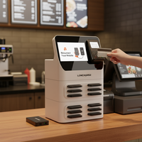 Station de recharge portable pour restaurant, banque d'alimentation publique durable, banques d'alimentation partagées avancées avec machine POS NFC