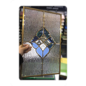 <span class=keywords><strong>Verre</strong></span> décoratif en gros pour portes, style <span class=keywords><strong>Tiffany</strong></span>, <span class=keywords><strong>verre</strong></span> artistique pour armoires, vitrail pour la décoration de portes - Product Image 1