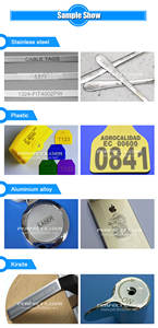 เครื่องแกะสลักเลเซอร์20W แบบตั้งโต๊ะเครื่องแกะสลักเลเซอร์ไฟเบอร์ PVC ทองแดงสแตนเลสทองแดงทองแดง - Product Image 3