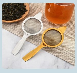 Stainless Steel <b>Tea</b> <b>Infuser</b> Single-Handle Mesh Strainer 304 Stainless Steel Modern Minimalist <b>Tea</b> Filter - Product Image 2