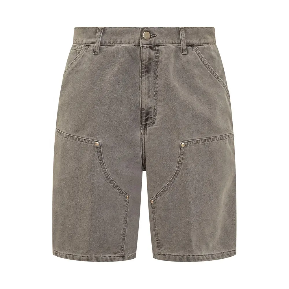 MS043 özel vintage erkek jorts marangoz şort erkekler streetwear kot şort