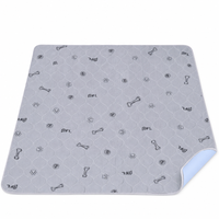 Tapis de propreté lavable et réutilisable pour animaux de compagnie, absorption instantanée, séchage rapide, pour l'apprentissage de la propreté des chiens et chats, vente en gros