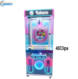 Attractive Newly Designed <strong>Coin</strong> Operated Clip Vending <strong>Machine</strong> Win <strong>Prize</strong> <strong>Game</strong> &amp; Clip Gift <strong>Machine</strong> - Product Image 4