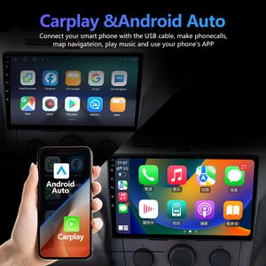 Meihua 9 pouces autoradio Fascia panneau GPS Android Auto Compatible cadre stéréo pour <span class=keywords><strong>Opel</strong></span> Zafira/<span class=keywords><strong>Opel</strong></span> Astra 2006-2010 - Product Image 4