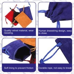 Pochette personnalisée de haute qualité avec logo imprimé, en tissu satiné couleur bonbon, sac à bijoux anti-poussière avec cordon de serrage - Product Image 2
