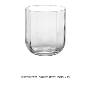 Vaso de Whisky Rocks 35 cl, Altura 9 cm, Diámetro 8 cm, Mixología Jazz, Luigi Bormioli - Product Image 3