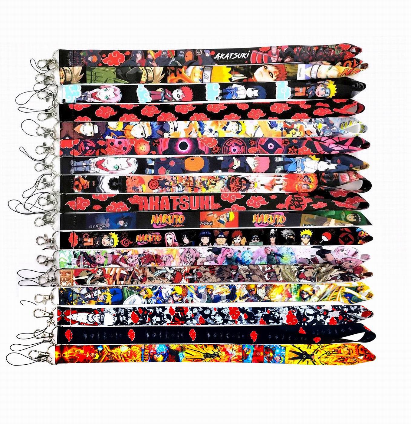 Lanyard Cute Cartoon Ninja Anti-Lost Phone Card High Quality Lanyard Neck Strap Promotional Gift Lanyards Wholesale Custom Logo Image 2