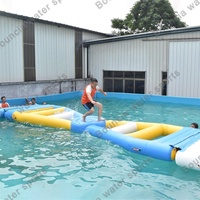 Parc de jeux aquatique flottant de divertissement personnalisé aire de jeux gonflable Sports aquatiques pour enfants et adultes