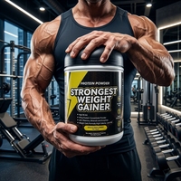 Capsules pour la croissance musculaire, fitness pour hommes et femmes, poudre de protéines pour la prise de masse musculaire, complément pour la prise de masse musculaire rapide