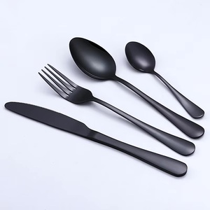 Haute qualité Offre Spéciale 1010 classique en acier inoxydable or ensemble de couverts hôtel Restaurant luxe argenterie ensemble de couverts - Product Image 5