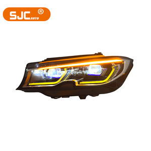 Sjc Auto Geel Witte Koplampen Voor Bmw 3 Series G20 G28 19-22 Dual Color Drl Hoofd Licht Plug En Play Laser Koplamp Nieuwe Stijl - Product Image 4