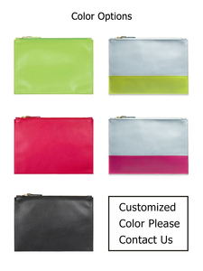 Fábrica China con 30 Años de Experiencia en Paparazzi # Bolsa de Maquillaje Cosmética Personalizada PA0001 de Piel Vegana con Cremallera para Mujer - Product Image 6