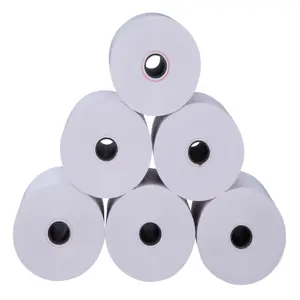 High Coating Technology 80X83 Jumbo Roll Cash Register Receipt Thermal Paper For POS ATM Machine
