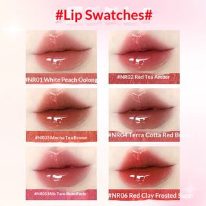 Матовый блеск для губ DuDu, увлажняющий, водостойкий, двойной слой, бархатный, для женщин, OEM - Product Image 3