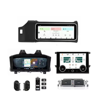 Android Carplay GPS Navigation Écran LCD Tableau de bord numérique 2013-2017 Land Rover Range Rover Vogue Intégré MP3 Panneau de commande de climatisation