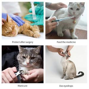 قابل للتعديل لينة الانتعاش طوق الحيوانات الأليفة للقطط الكلاب جراحة شكل أرنب طوق واقية للقطط الكلاب لاستعادة الكلب القط - Product Image 5