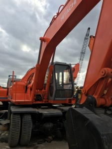 Hitachi-excavadora de ruedas de 16 toneladas, EX160wd - Product Image 5