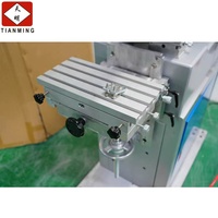 Máquina de tampografía semiautomática de un solo color y doble cabezal con tintero de copa para papel y etiquetas, nueva con accionamiento híbrido