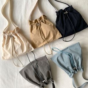 Fashion <b>Small</b> Nylon Cross Body <b>Bag</b> Women <b>Drawstring</b> Fold Soft Mini Shoulder <b>Bag</b> for Mobile Phone <b>Bags</b> Crossbody - Product Image 1