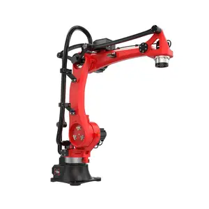 Thép không gỉ nhôm hình thức làm việc Robot Máy hàn laser với cánh tay robot tủ điện