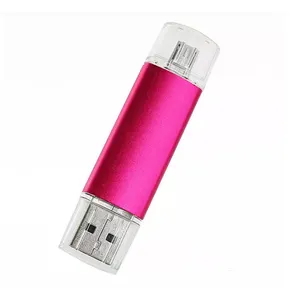 Giá Rẻ Nhất 2 Trong 1 USB 2.0 Mini OTG USB Flash Đĩa Ổ USB 4G 8G 16GB 32G 64GB Điện Thoại Thông Minh Android Micro OTG Ổ Đĩa Flash