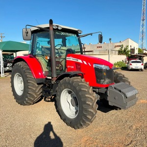 รถแทรกเตอร์ฟาร์มมือสอง Massey Ferguson 6713R Dyna-4 ขับเคลื่อน 4 ล้อ 140 แรงม้า สีแดง พร้อมเกียร์และเครื่องยนต์สำหรับการเกษตร - Product Image 5