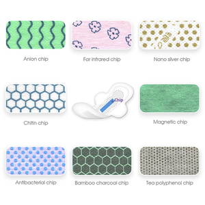 Serviettes hygiéniques jetables en bambou personnalisées avec logo pour femmes, produits d'usage quotidien, facilitant la vie, achat en gros - Product Image 4