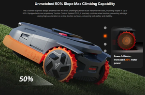 หุ่นยนต์ตัดหญ้าไร้สาย Segway Navimow X3 Series พร้อมระบบ AI Mapping กล้อง 3 มิติ ตัดหญ้าอัตโนมัติอัจฉริยะ - Product Image 2