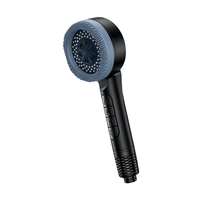 Pommeau de Douche Filtrant Puissant Pressurisé avec Fonction Massage Spa Salon, Purification 4 Fonctions, Portable, Personnalisable OEM/ODM