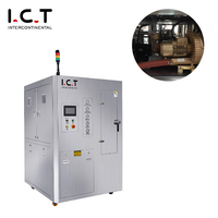 Nouvelle conception de machine de nettoyage de pochoirs SMT en ligne, fonctionnement stable pour la production en série, tâches de lavage de pochoirs en acier pour PCB