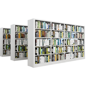 Estantería Moderna de Acero para Sala de Estar, Biblioteca, Oficina, Dormitorio, Hotel, Supermercado, Escuela, Hospital, Muebles de Hierro Duraderos - Product Image 3