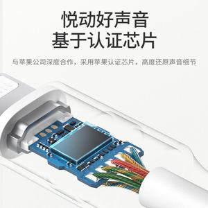 <span class=keywords><strong>Adaptador</strong></span> de Audio UGREEN con Certificación MFi, Macho <span class=keywords><strong>a</strong></span> <span class=keywords><strong>Hembra</strong></span> de 3.5mm, Cable Corto de 8cm, Conector Chapado en Oro, Convertidor de Auriculares para iPhone - Product Image 3